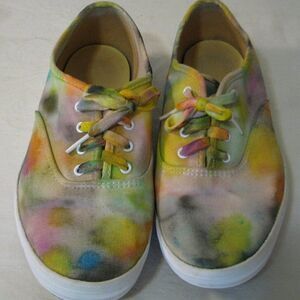 Vintage Custom Painted Keds Cushioned Insole Shoes